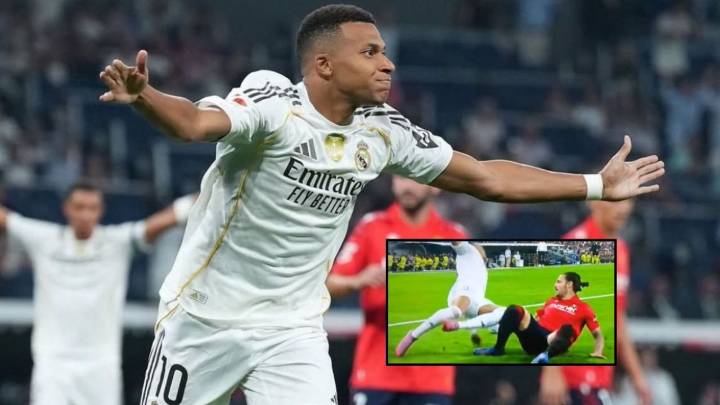 Real Madrid venció a Osasuna con penalti polémico sobre Mbappé en el arranque de LaLiga