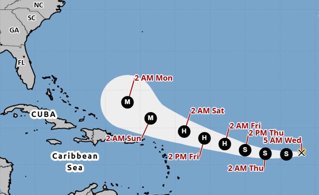 Tropical Storm Erin forecast to become major hurricane, NHC says