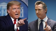Armed Border Patrol outside Newsom newser as he reveals gerrymander gambit, while deep