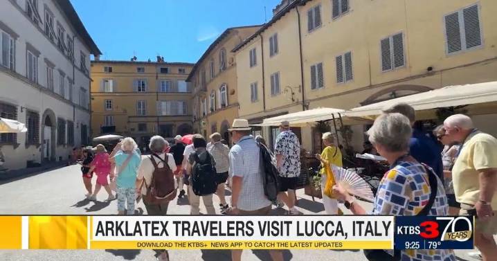 Collette tour guide shares history of Lucca, Italy with ArkLaTex travelers