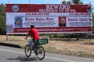 Valla con recompensa por Maduro y Cabello aparece en la frontera de Colombia con Venezuela