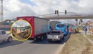 Sigue el caos vehicular en Soacha por la reparación de tubería de gas