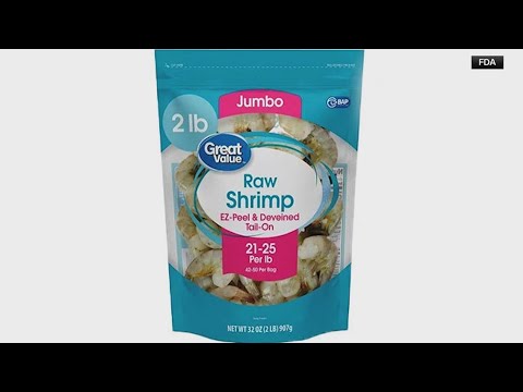 Radioactive shrimp recall expanded