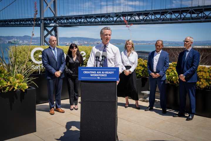 California Teams With Google, Microsoft, IBM, Adobe to Prepare Students for AI Era