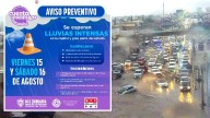 Alerta Protección Civil lluvias fuertes en Chihuahua; evita corrientes