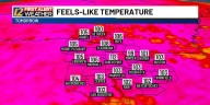 Oppressive heat & humidity continues