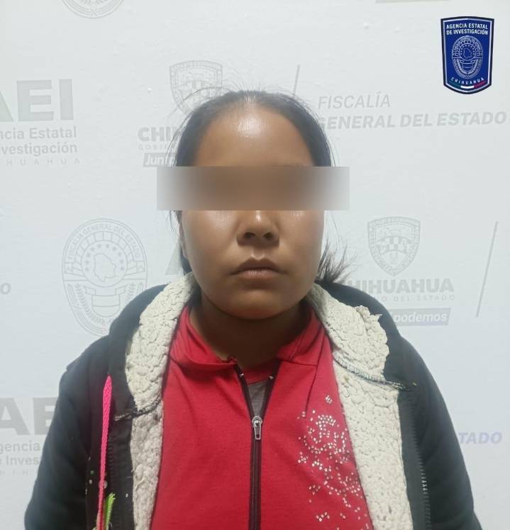 Detiene AEI a mujer por un homicidio en el municipio de Bocoyna