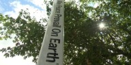 Peace Pole dedicated in Watertown’s Thompson Park