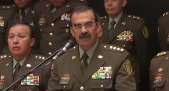 Rodolfo Palomino exdirector de la Policía Nacional fue hallado culpable de delito de injerencia