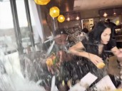 Houston food influencers survive SUV crash into restaurant