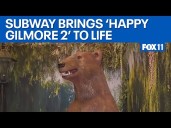 Subway brings 'Happy Gilmore 2' to life in Santa Monica