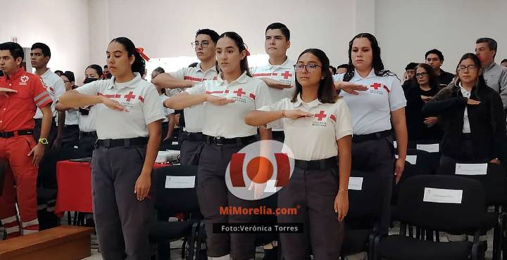 Egresan 38 nuevos Técnicos en Urgencias Médicas de Cruz Roja Mexicana