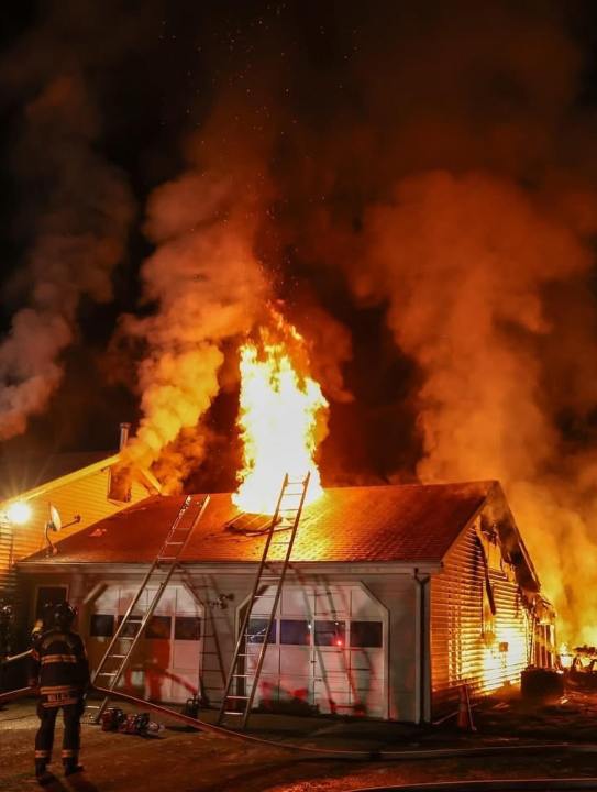 Propane tank fire damages Southington home, shed