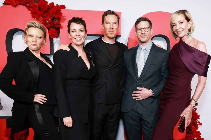 ‘The Roses’ premiere: Olivia Colman, Benedict Cumberbatch, Andy Samberg and more
