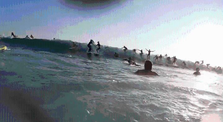 What is 'Slamarack'? Inside surfing's running of the bulls
