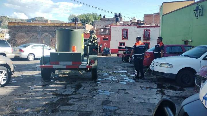 Localizan artefacto explosivo en Guanajuato capital