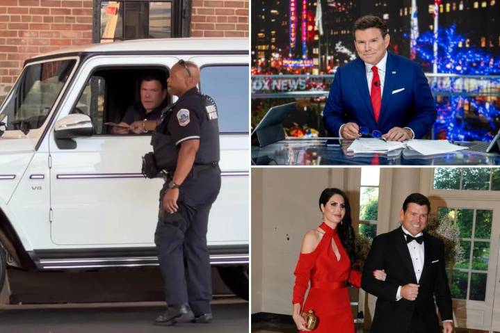 Fox News' Bret Baier ticketed for distracted driving amid Trump DC crackdown