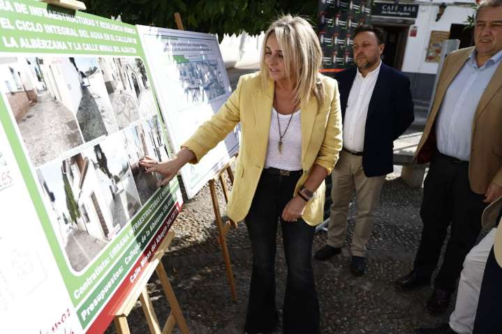 Vecinos de la avenida Cervantes protestan contra el proyecto de remodelación y exigen paralizar las obras