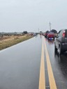 Falleció una mujer, tras el choque frontal de dos vehículos en la Ruta Nacional 9