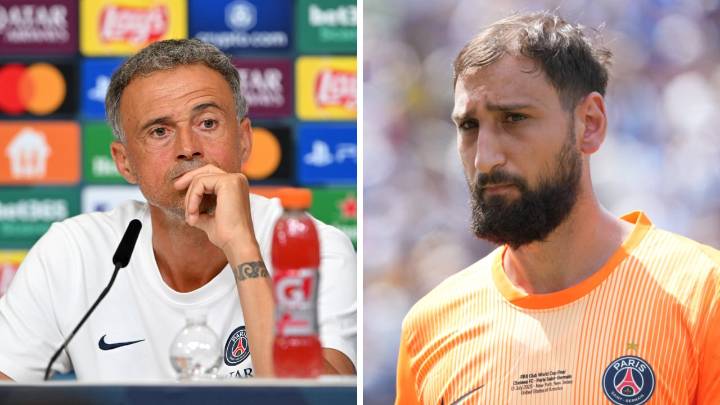 Luis Enrique revela cómo está la interna del PSG tras turbulenta salida de Donnarumma