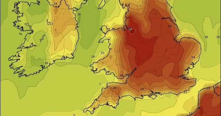 Stoke-on-Trent among nine UK cities set for 30C Bank Holiday heatwave