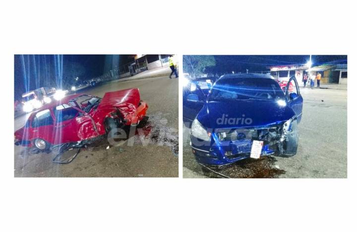 Accidente en la Av. Rotaria entre Chevette y Orinoco dejó múltiples lesionados
