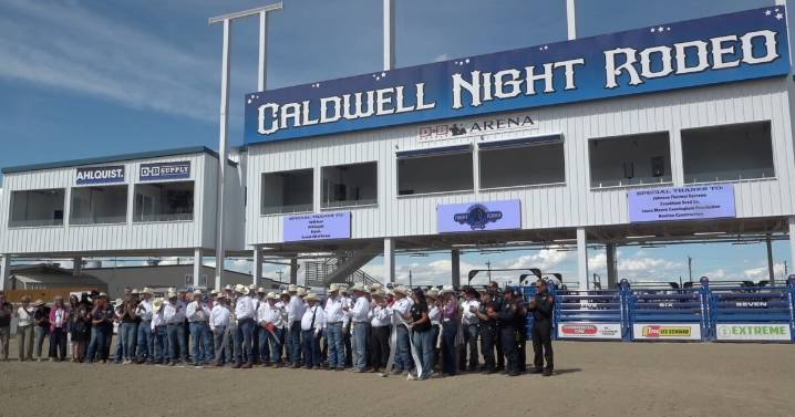 Historic Caldwell Night Rodeo unveils stunning new announcer stand as 101
