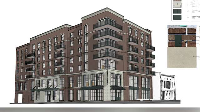 One of a kind boutique hotel in development for downtown Greenville