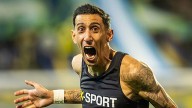 "Brillante, recuerdo": Revisa el golazo que hizo Ángel Di María en el clásico rosarino y por qué se puso a llorar tras el final del partido El "Fideo" se lució.