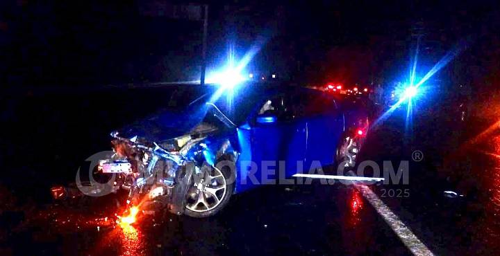 Choque deja una niña muerta y una mujer herida, en la Morelia