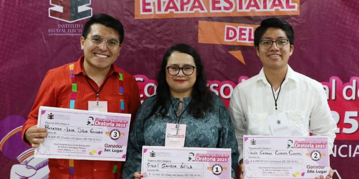 Indígena de San Sebastián Tutla gana estatal de oratoria Belisario Domínguez