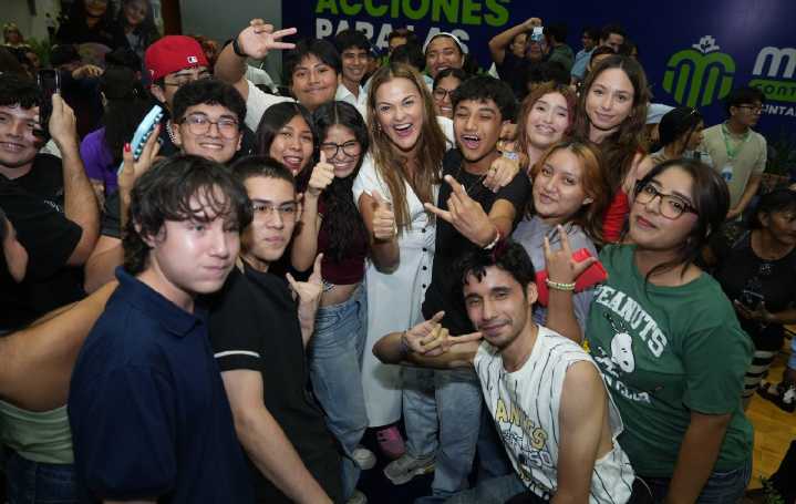 Presenta la alcaldesa de Mérida acciones en favor de las juventudes