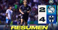 Resumen del partido: Puebla 2-4 Monterrey 