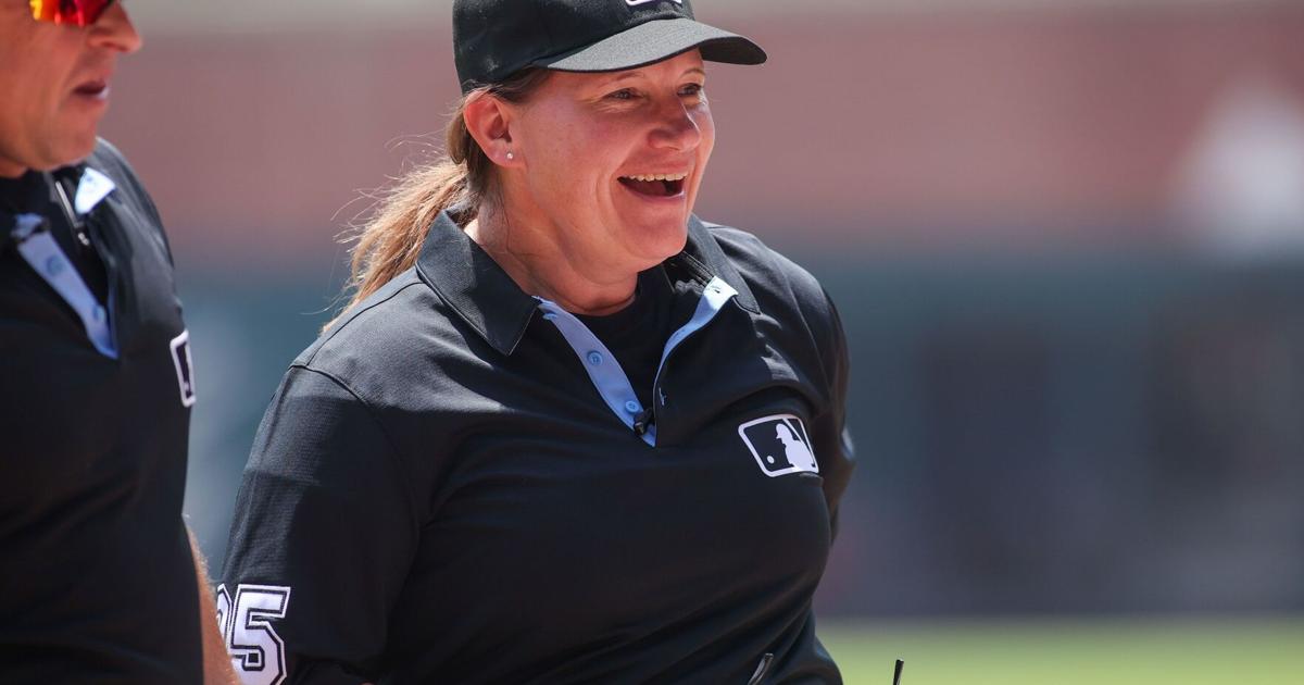 Jen Pawol makes baseball history as first woman to umpire an MLB game