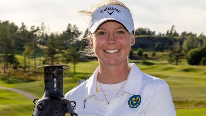 Ladies European Tour: Amateur Meja Ortengren recovers from late wobble to win maiden title as England's Thalia Martin finishes fourth