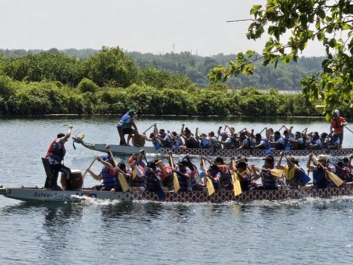Cornwall Waterfest Dragon Boat Race brings large crowd out on Saturday
