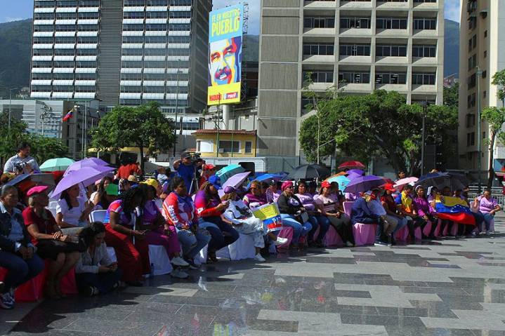 Tribuna Antiimperialista de Mujeres apoya al presidente Maduro