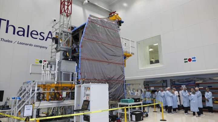 Entra en servicio el satélite militar SpainSat NG I, el mayor proyecto espacial español