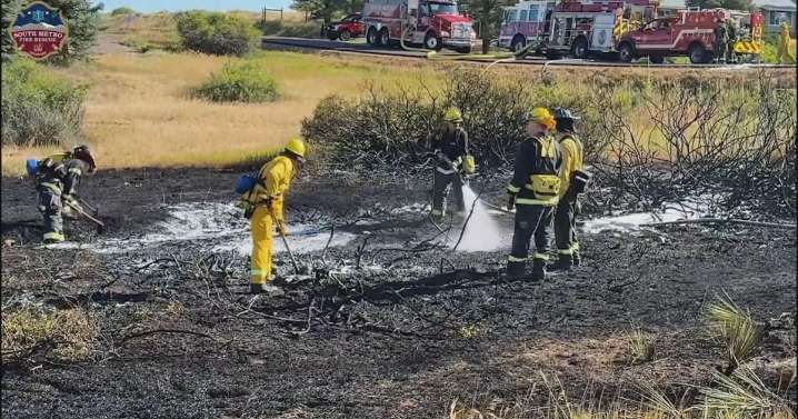 Denver metro area firefighters warn of dangers after multiple vegetation fires break out