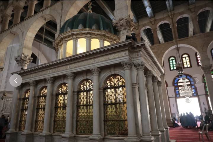 How John the Baptist became linked to the Umayyad Mosque in Damascus