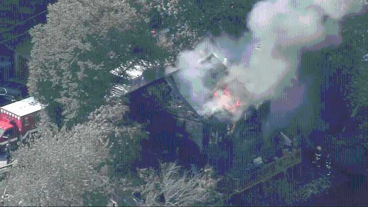 Woman rescued from Wrentham, Mass. fire