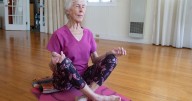 90 year old yoga teacher in Lafayette, LA inspires others
