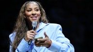 Candace Parker shares emotional message at retirement ceremony