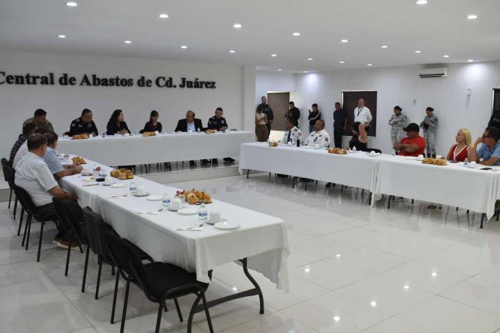 Refuerza coordinación de seguridad en la Central de Abastos Aeronáutica