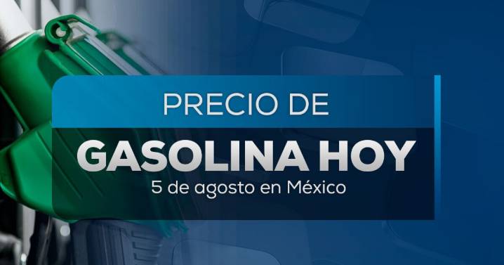 Precio de la gasolina en México: Consulta hoy, 5 de agosto, el costo por litro en tu estado