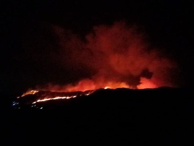 Activan el nivel 1 de emergencia por incendio en Bédar y Lubrín