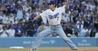 V of BTS gets his Dodgers fanboy on with Shohei Ohtani while throwing a strike of his own