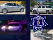 Recuperaron cuatro autos robados tras operativo especial