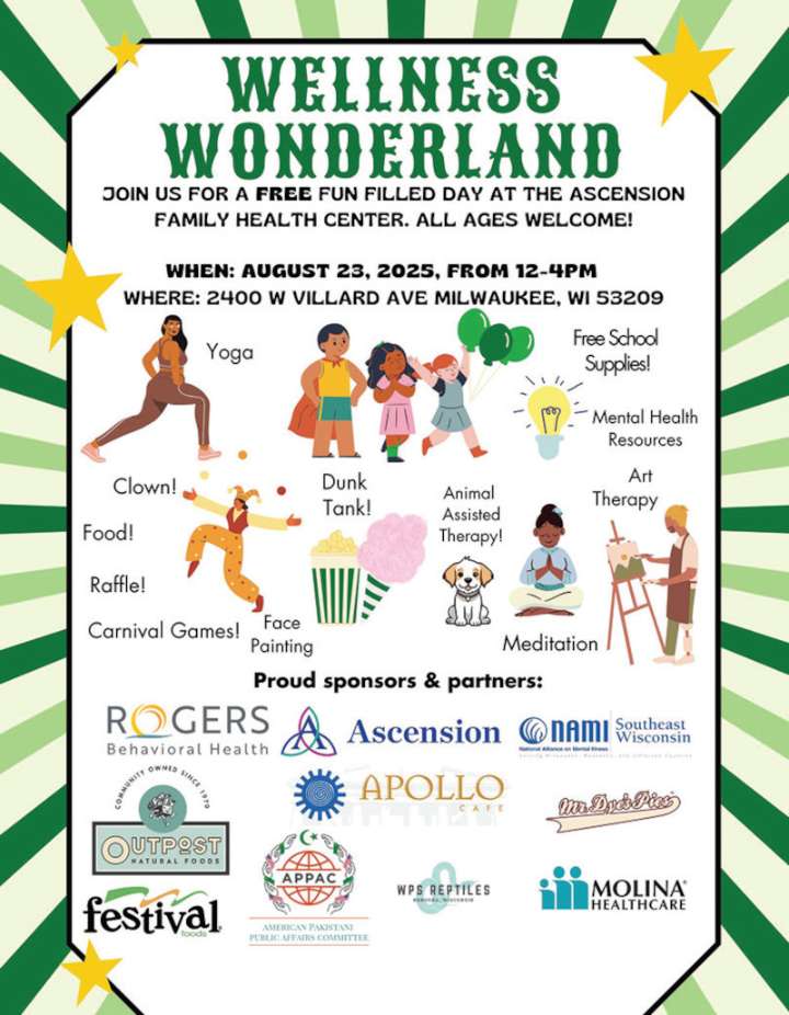 Join Us For a Free Fun Filled Day at Wellness Wonderland on August 23