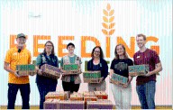 Girl Scouts donate 360 pounds of cookies to Feeding Westchester